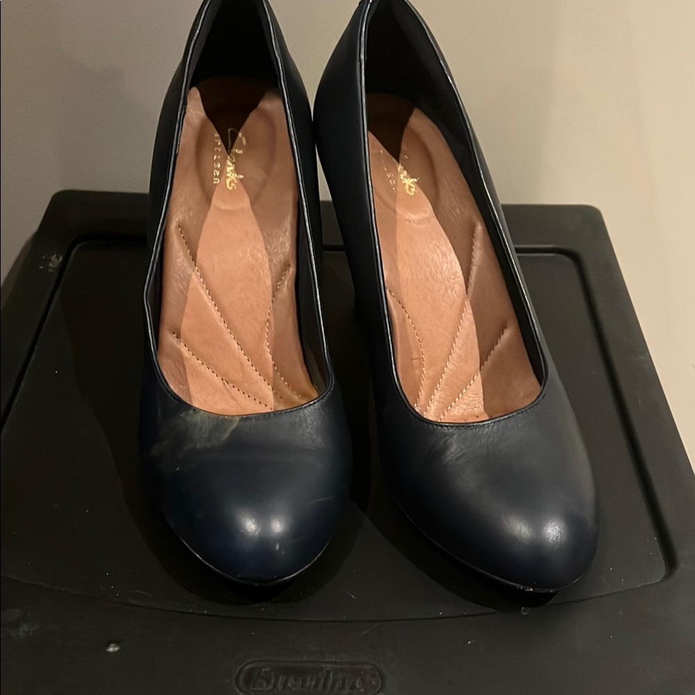 Clark’s Navy Blue Women's Shoes